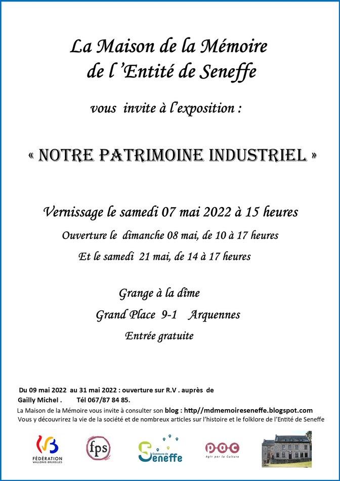 Affiche expo industrie