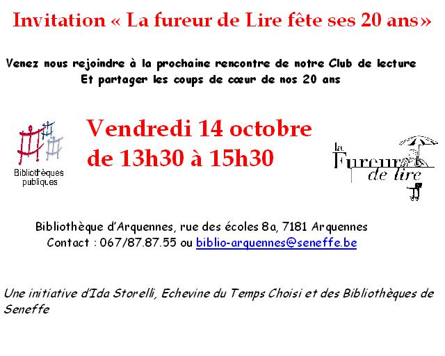 Invitation 14 octobre 2011