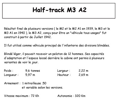 Half-track M3A2 (# 01)